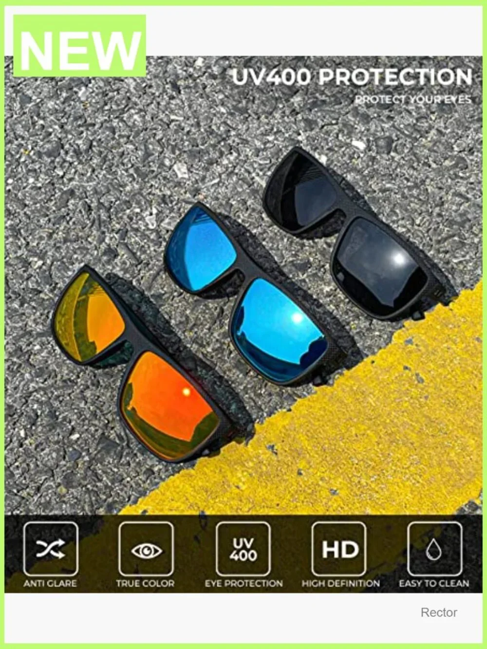 Polarized Sunglasses for Men UV Protection Driving Fishing Golf